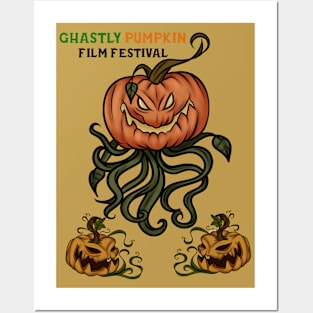 Ghastly Pumpkin Film Festival Posters and Art